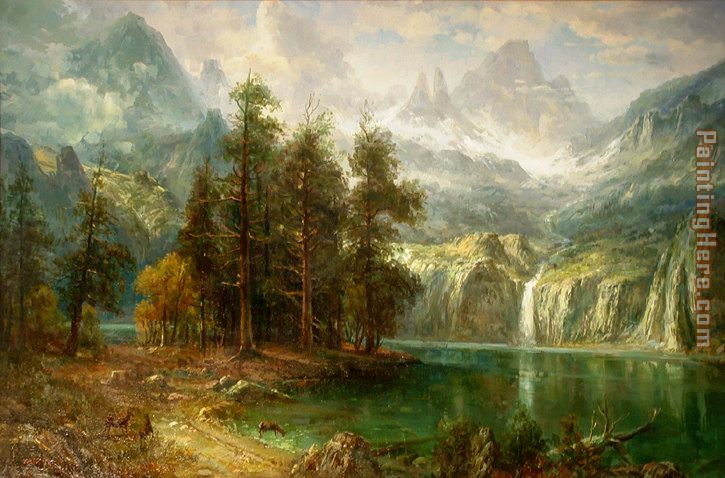 Albert Bierstadt Sierra Nevada